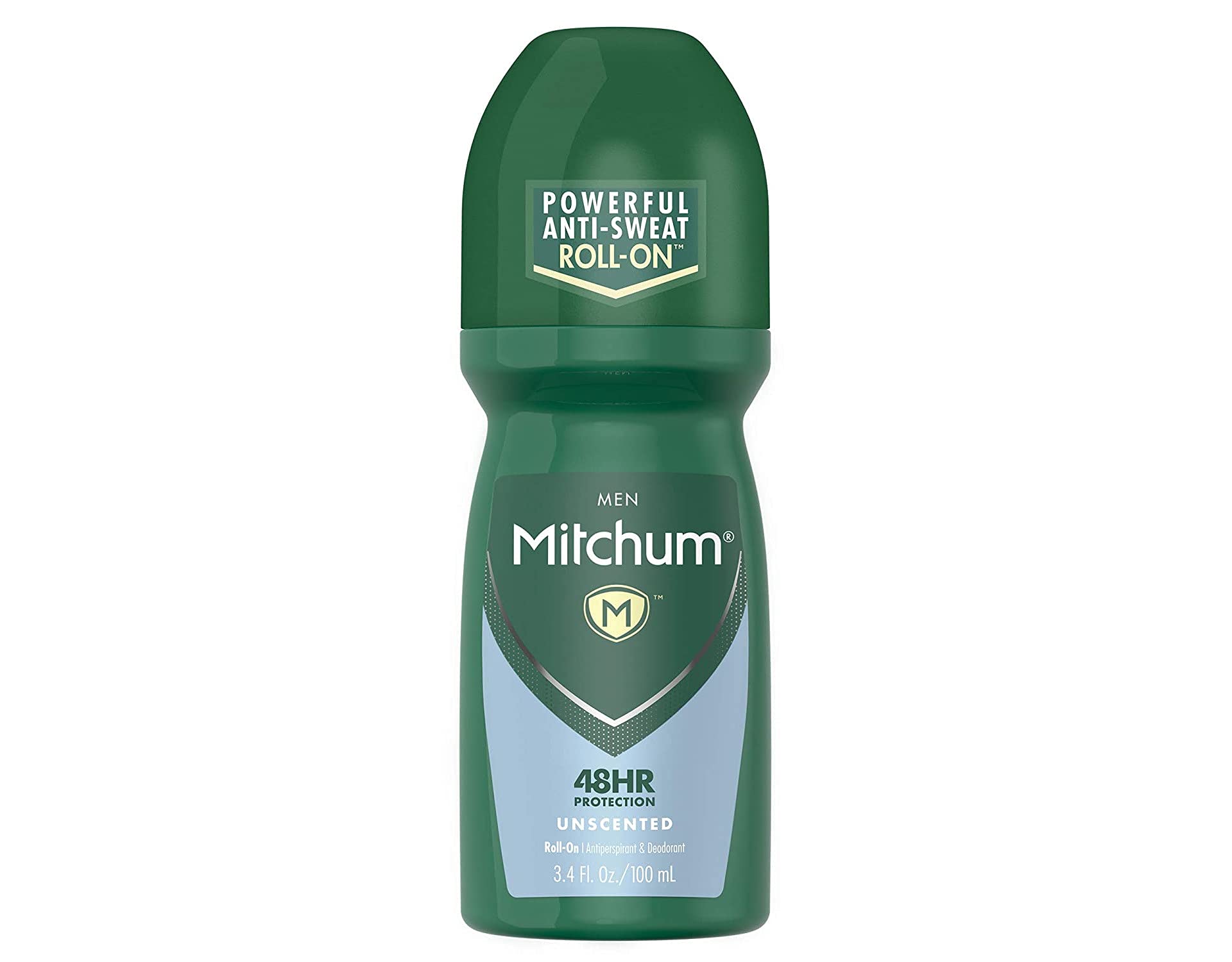 Aplicación suave del desodorante Mitchum Invisible en la piel.