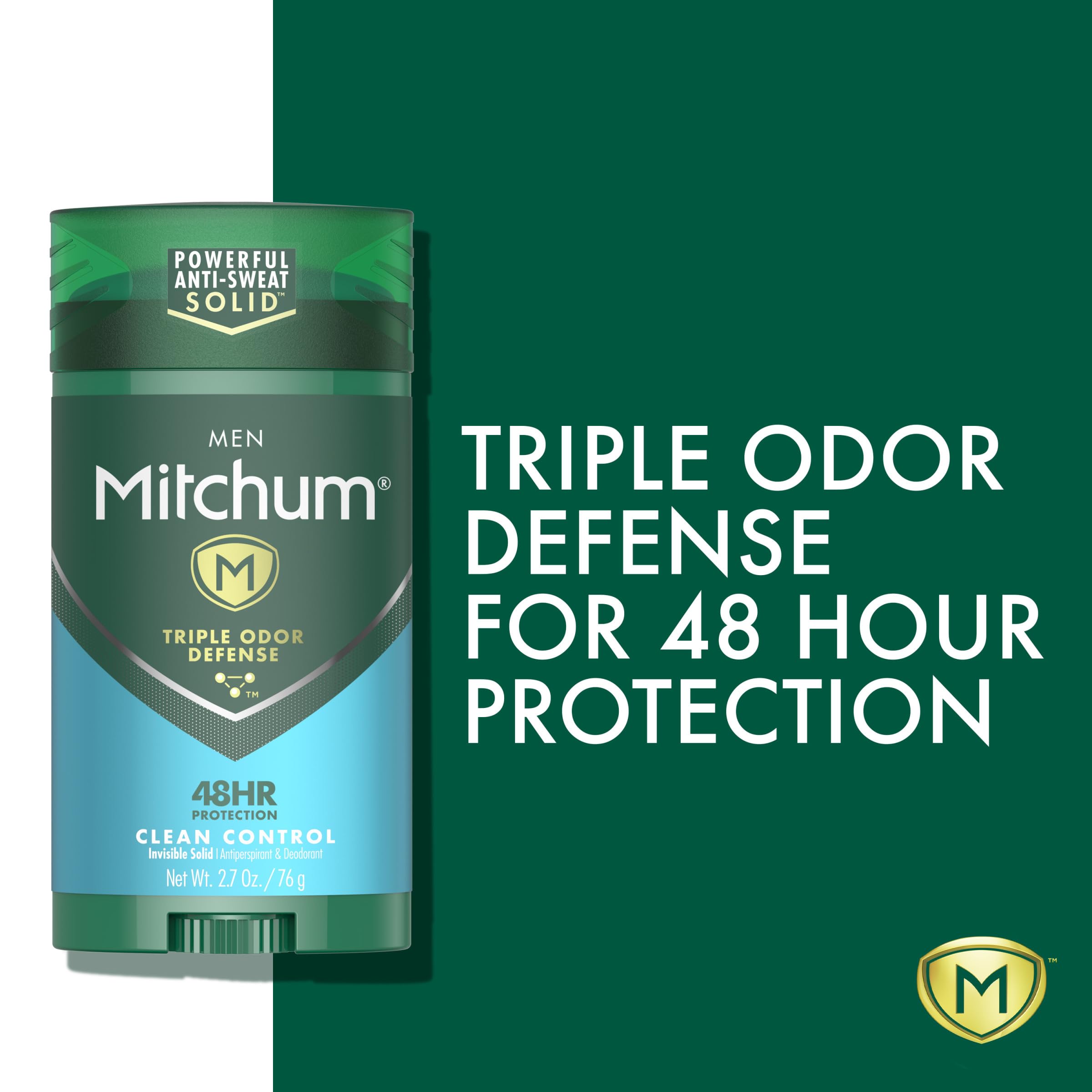 Mitchum Invisible Solid demonstrates no white marks on skin.