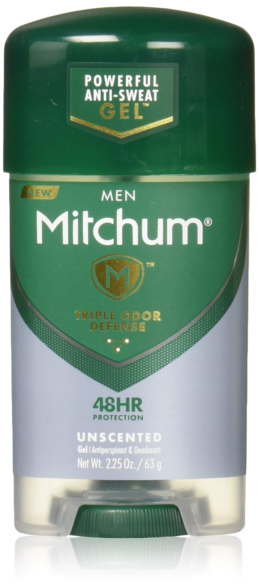 Mitchum Power Gel antitranspirante sin fragancia, protección prolongada para todo el día