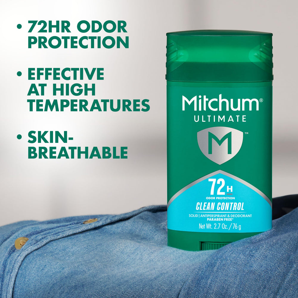 Mitchum Ultimate 72H aplicación invisible, sin residuos