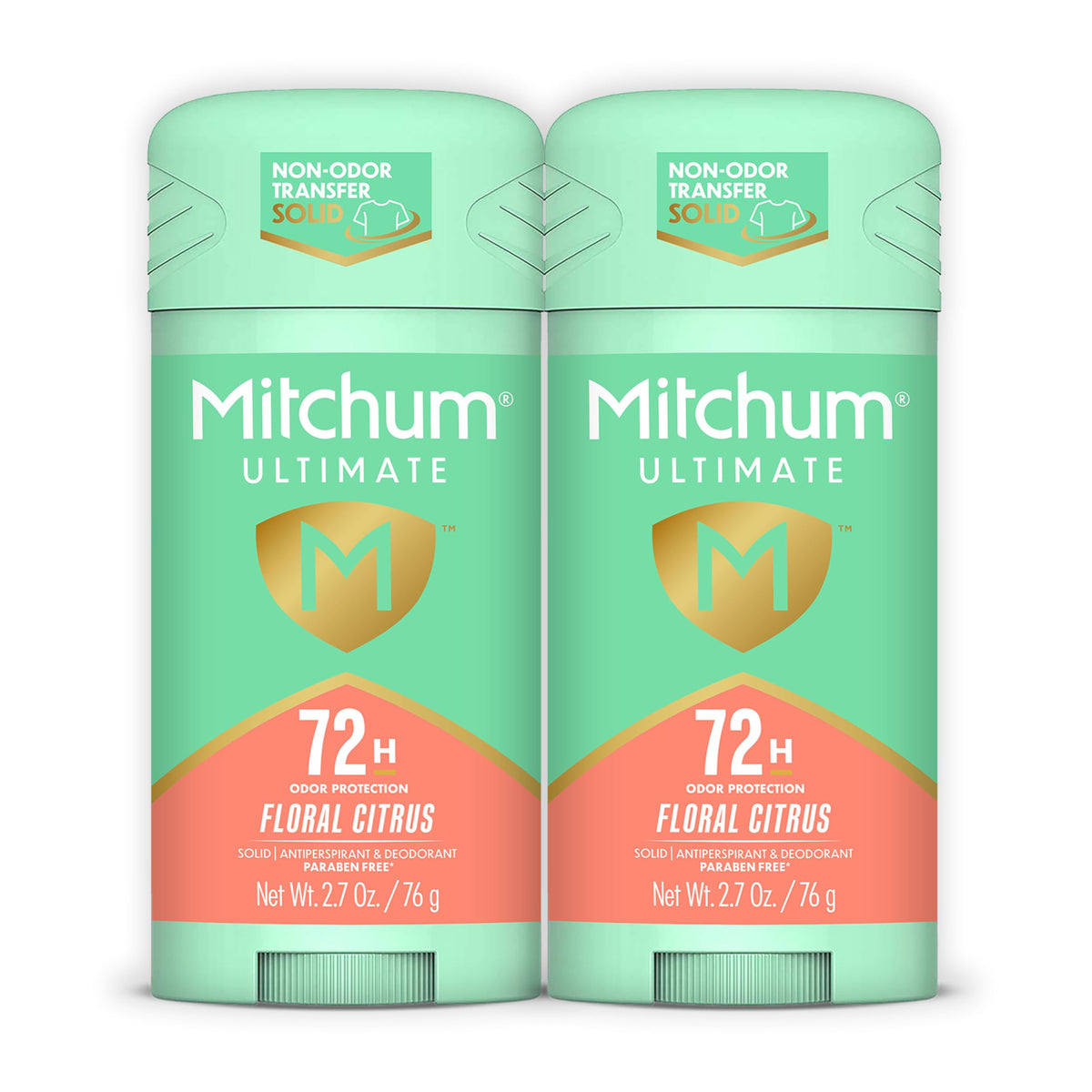 Mitchum Ultimate 72H barra invisible protege contra olores sin dejar residuos.