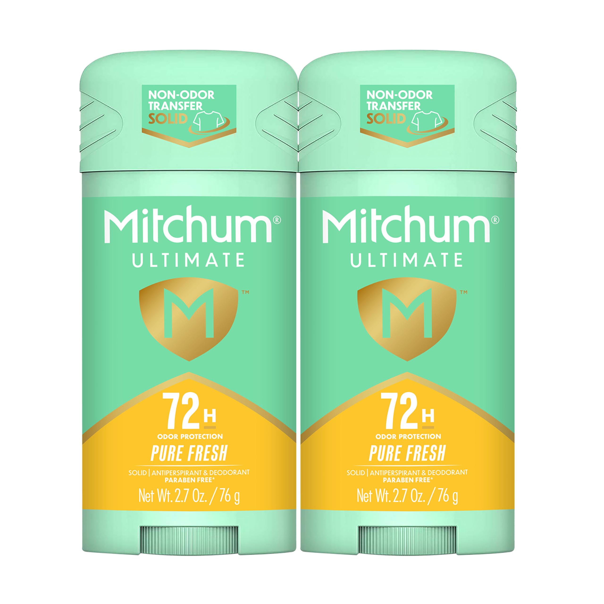 Mitchum Ultimate 72H: protección de olor con barra invisible para uso diario.