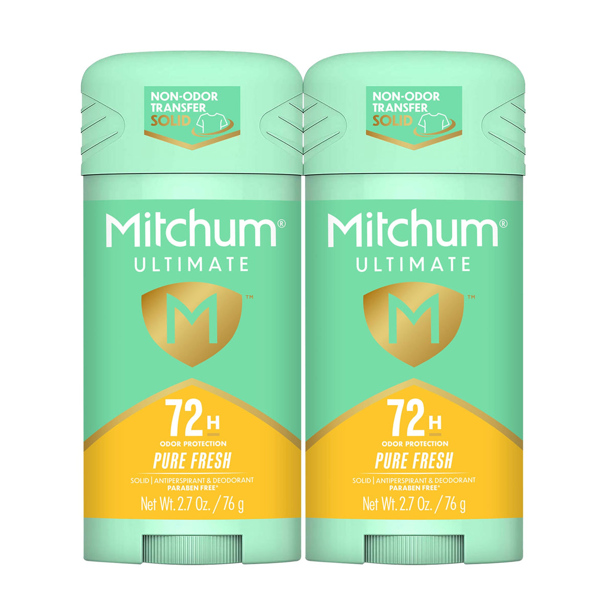Mitchum Ultimate 72H: protección de olor con barra invisible para uso diario.