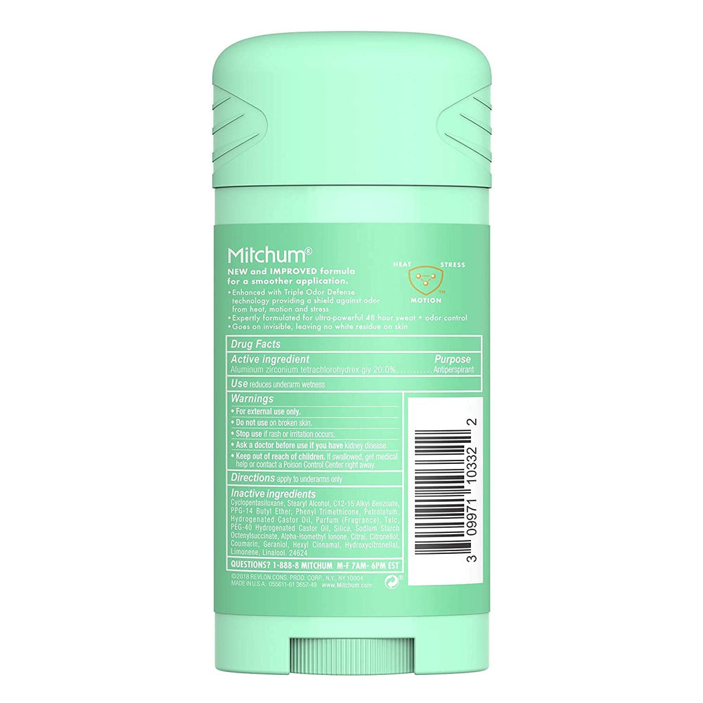 Mitchum Women Pure Fresh packaging highlighting long-lasting daily protection for busy days.