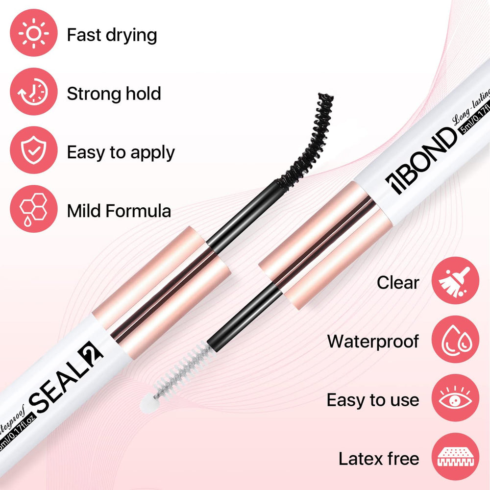 Miuffue easy removal with makeup remover leaving no residue