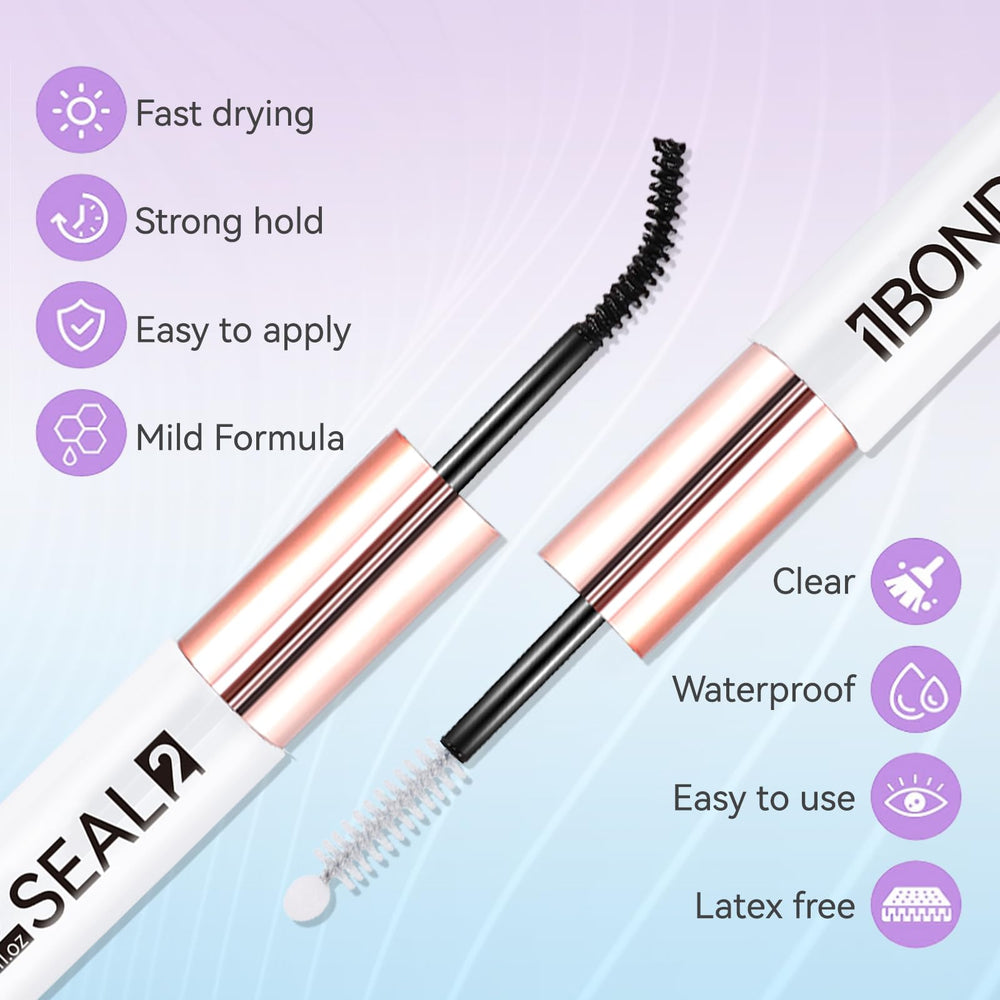 Miuffue lash remover bottle enables quick, residue-free cleanups.