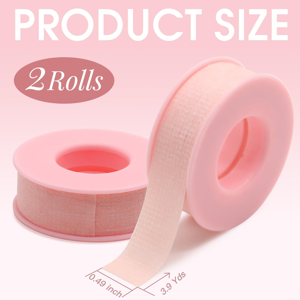Miuffue lash tape with breathable micro-porous design for comfortable wear.
