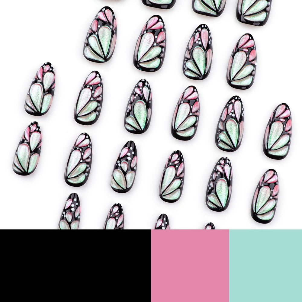 Mivota 12-size set ensures a close natural fit for most nails