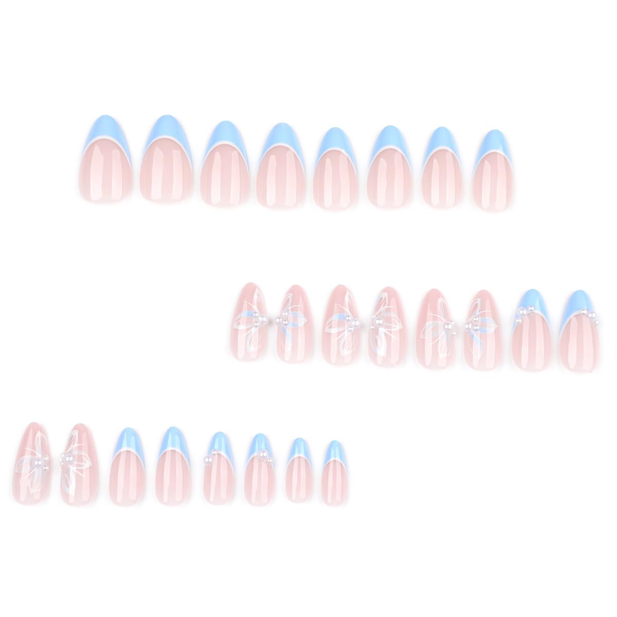 Mivota reusable durable nails suitable for multiple wears with care.
