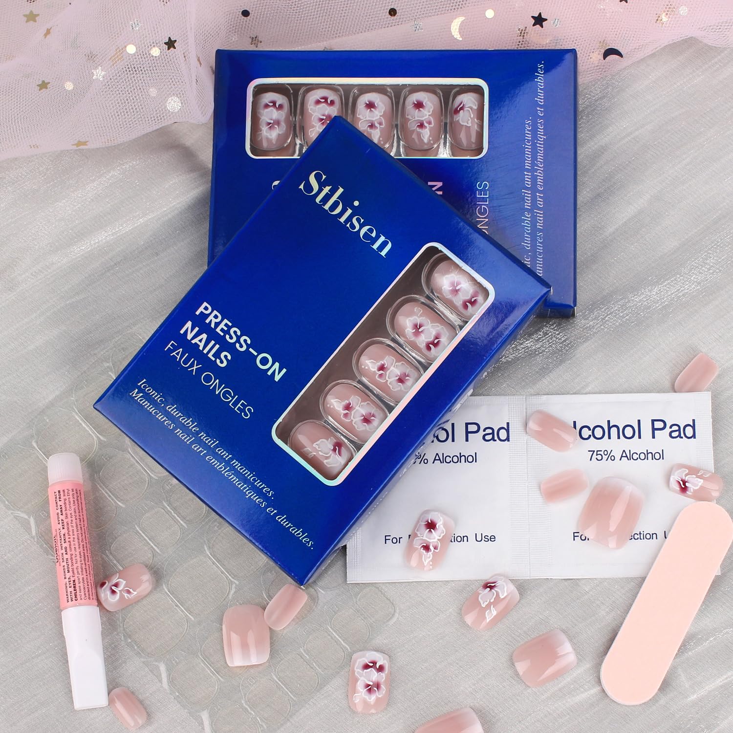 Uñas Mivota Frances degradado brillo gel para acabado profesional
