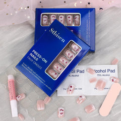 Uñas Mivota Frances degradado brillo gel para acabado profesional