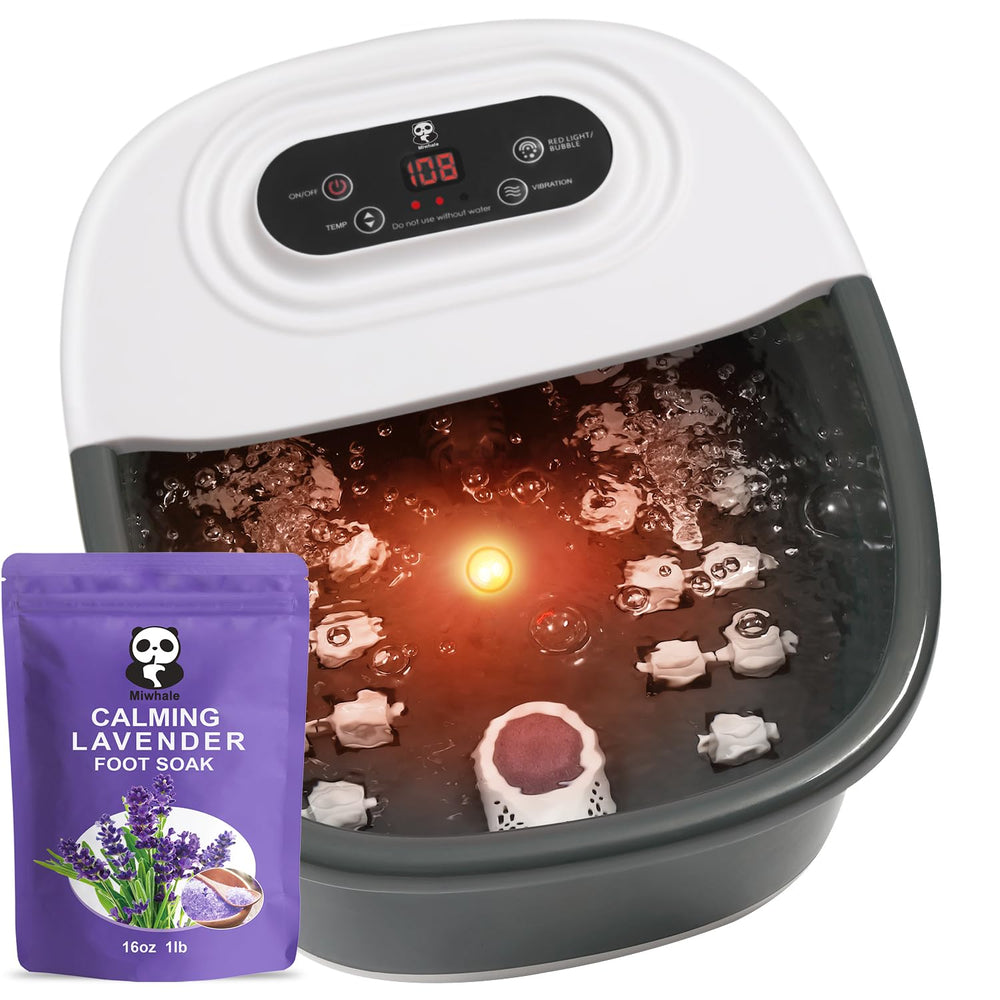 Miwhale adjustable temperature control keeps water at your preferred warmth
