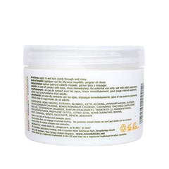 Textura cremosa del Acondicionador Mixed Chicks para cabello rizado y suave al peinar.
