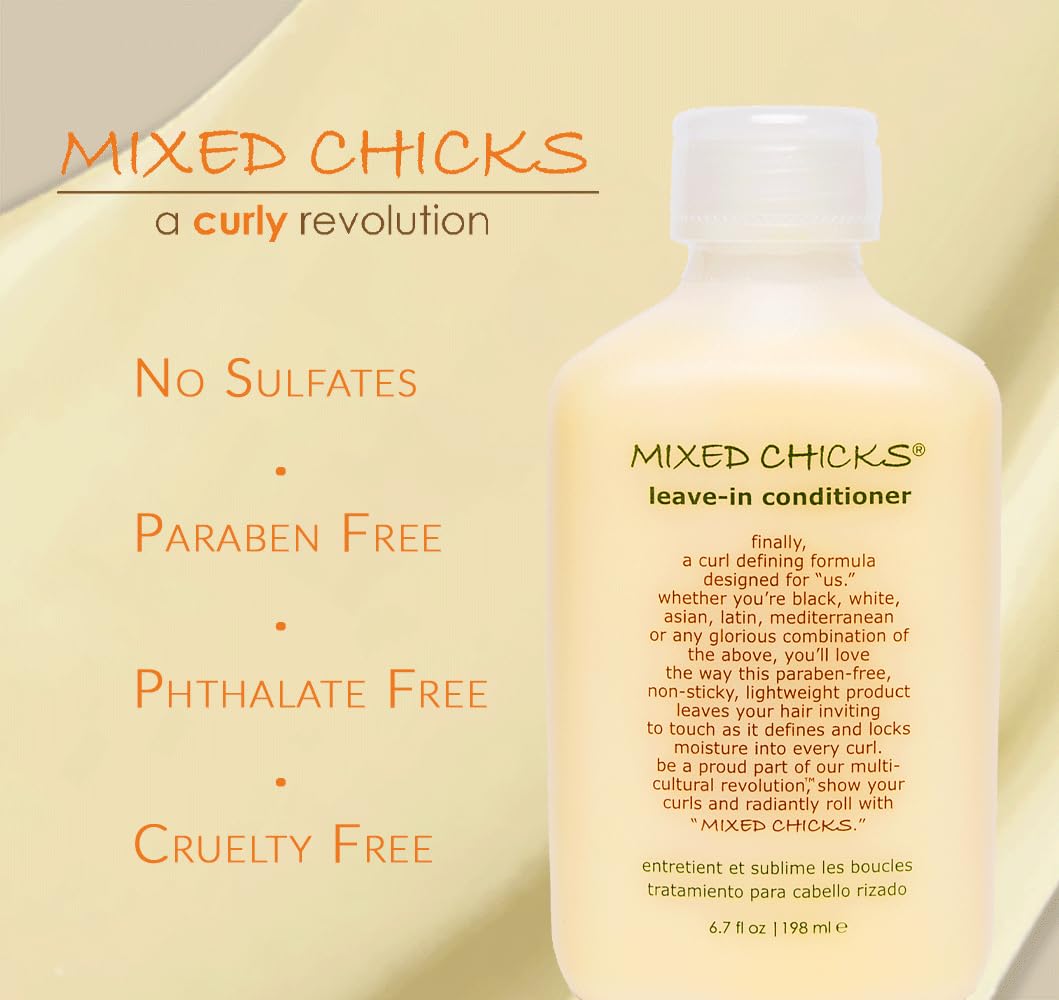Mixed Chicks Acondicionador aporta brillo y vitalidad al cabello.