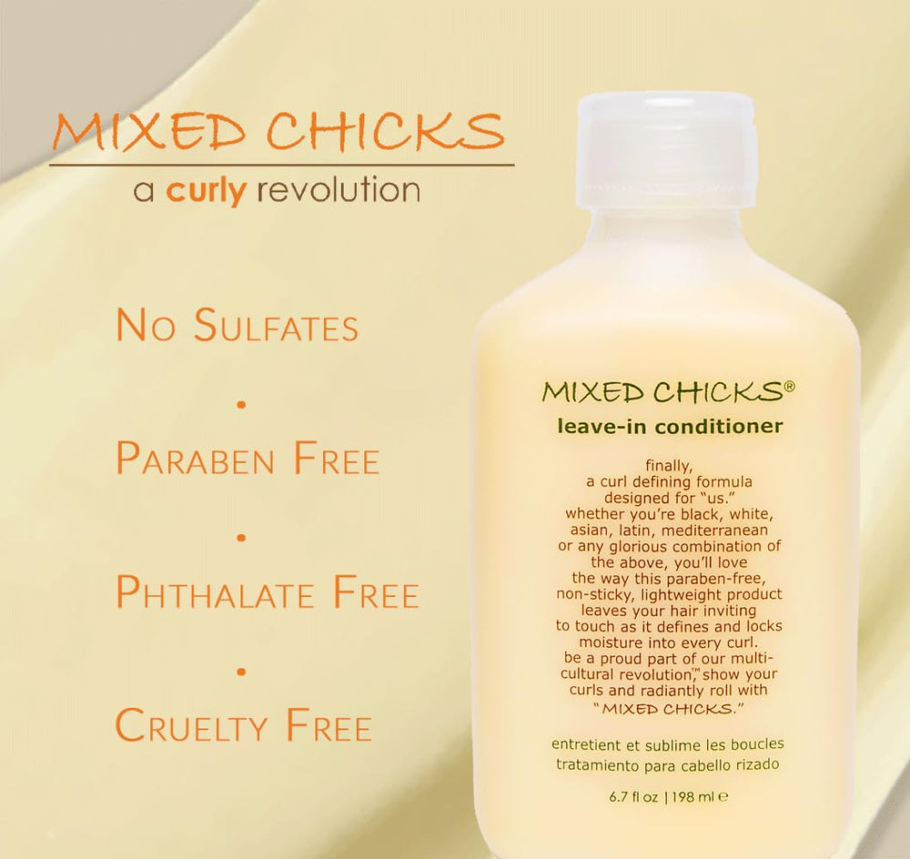 Mixed Chicks Acondicionador aporta brillo y vitalidad al cabello.