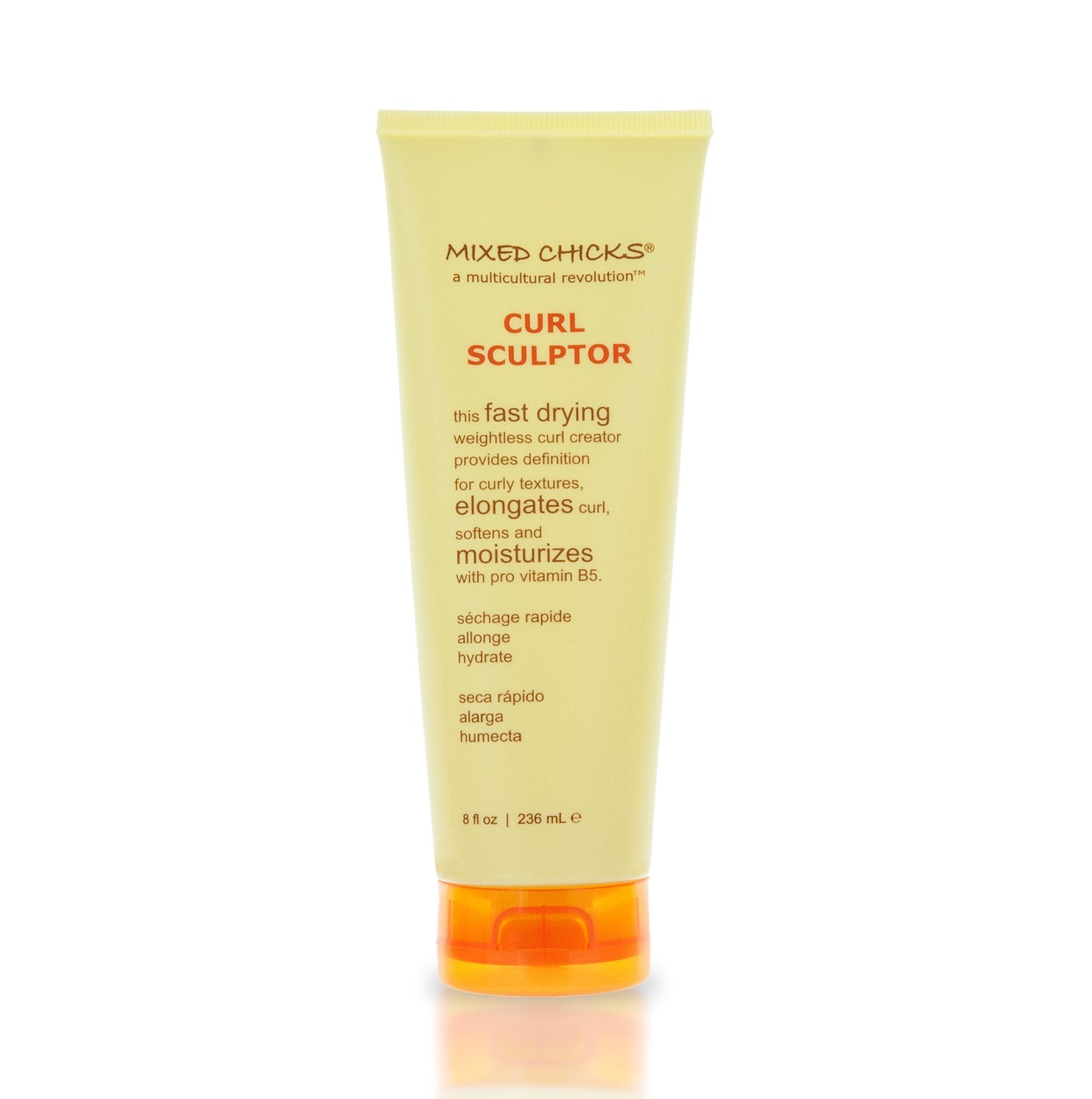 Botella de Mixed Chicks Curl Sculptor para definición de rizos.