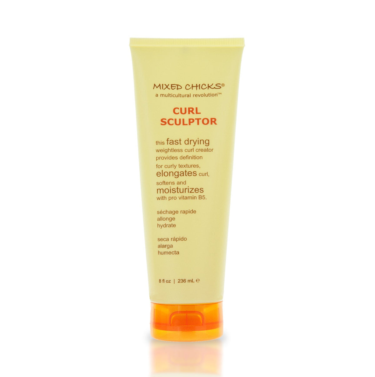 Botella de Mixed Chicks Curl Sculptor para definición de rizos.