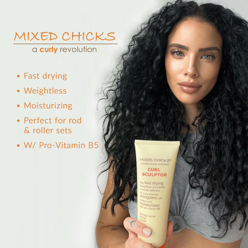 Rizos definidos con Mixed Chicks Curl Sculptor.