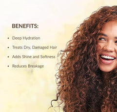 Mixed Chicks Detangling Deep Conditioner cream texture swatch showing rich formula.