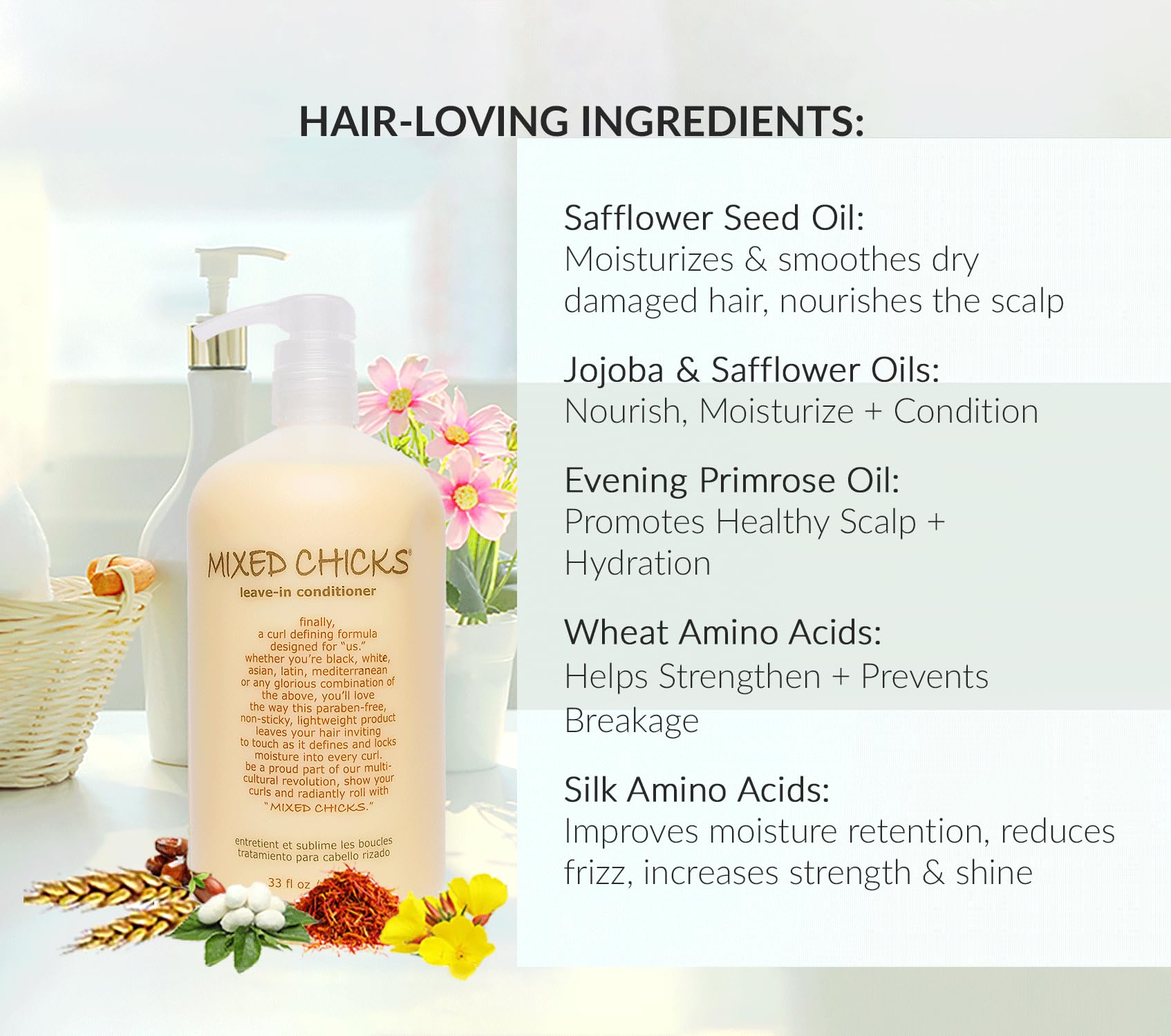 Detangling becomes smoother and knots reduce during styling