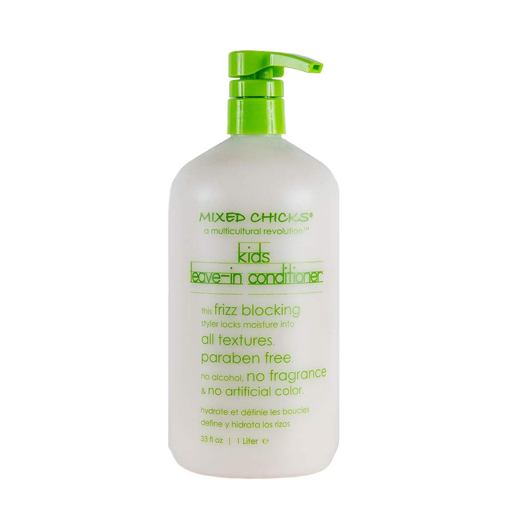 Mixed Chicks Kids Leave-In Conditioner bottle front for frizz control