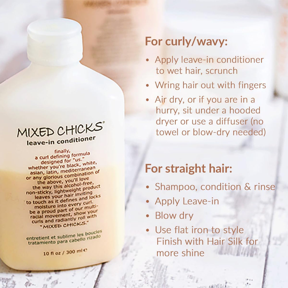 Mixed Chicks safflower seed oil nourishment boosts shine and vitality.