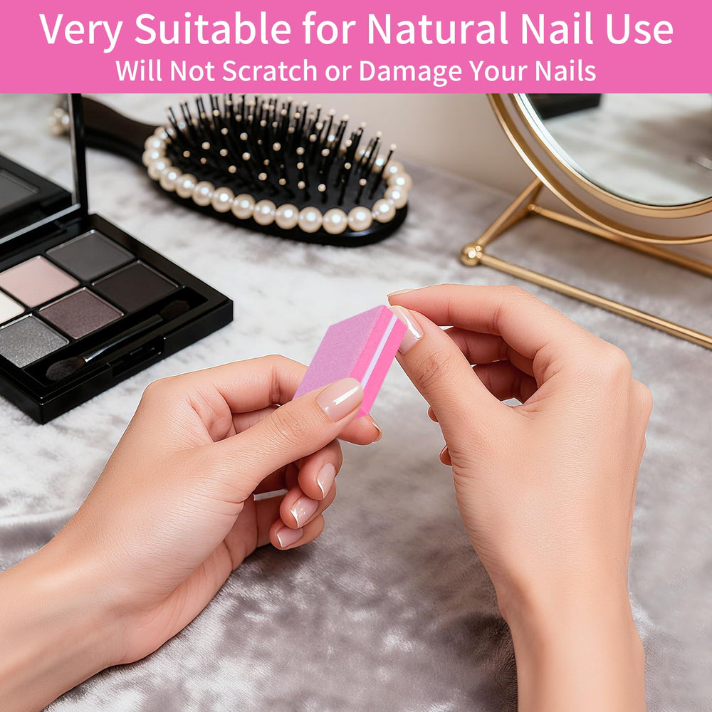 MixPeak compact travel size buffers fit any kit for on-the-go manicures.