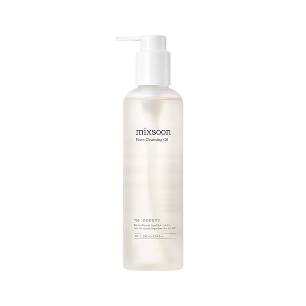 Mixsoon Bean Cleansing Oil: botella goteo para una limpieza suave que remueve impurezas