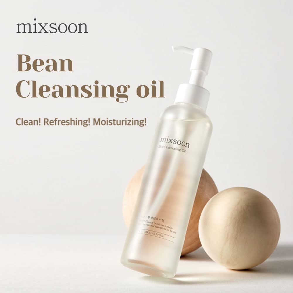 Mixsoon Bean Cleansing Oil: textura cremosa facilita un masaje facial agradable