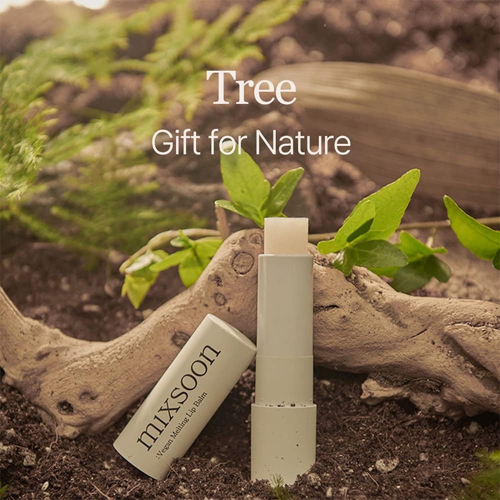 Mixsoon brillo natural en labios para un aspecto saludable.