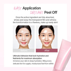 Mixsoon Collagen Glass Skin Mask, ajuste perfecto de contornos para acabado liso.