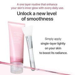Mixsoon Collagen Glass Skin Mask, aplicación rápida y agradable para piel revitalizada.