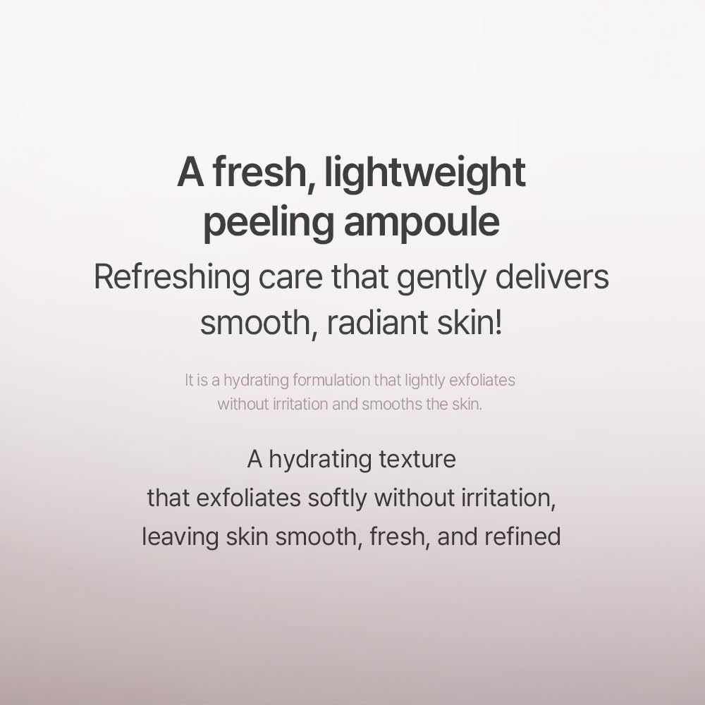 Mixsoon Peeling Ampoule being applied on the face for quick absorption