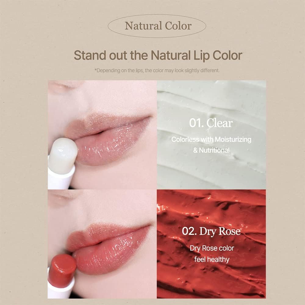 Mixsoon fórmula sin alcohol ni fragancia artificial para labios sensibles.