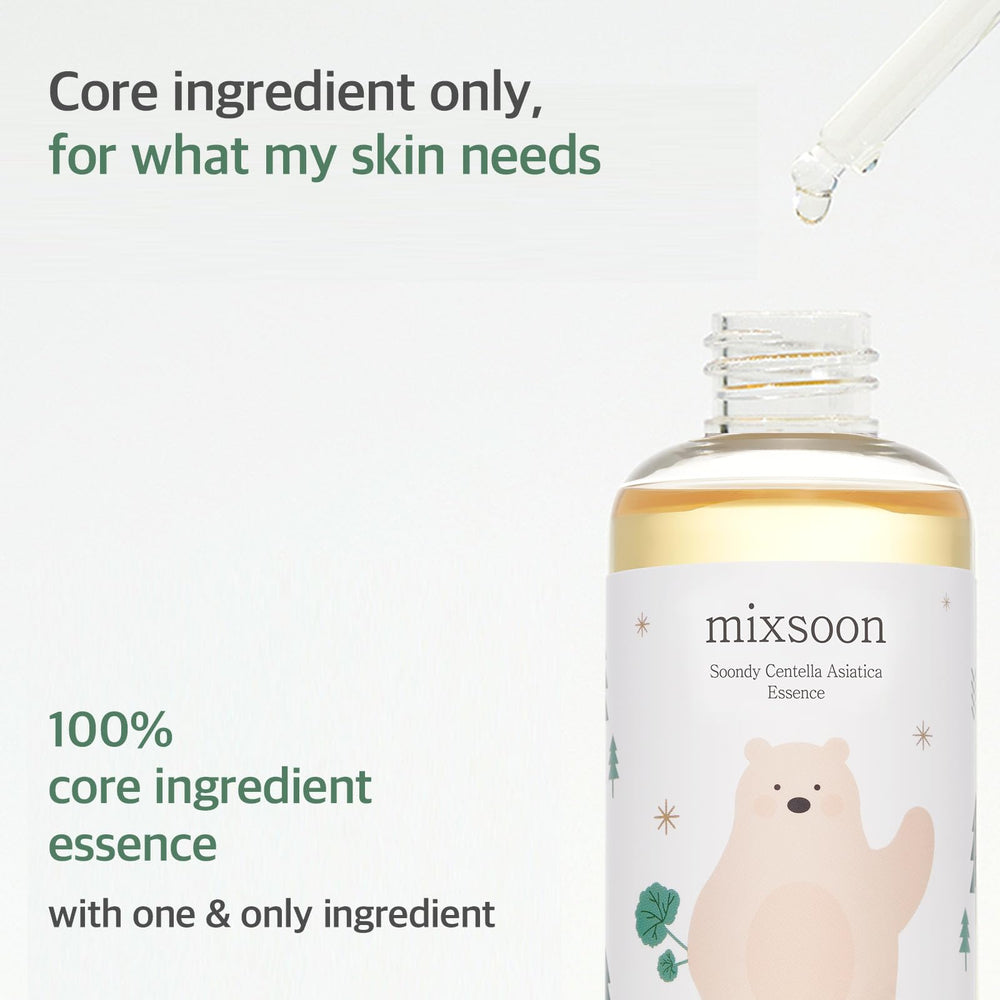 Extracto de Centella Asiatica en Mixsoon Soondy para piel calmada.