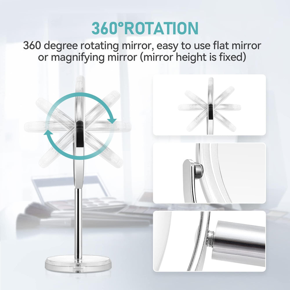 MIYADIVA 360-degree swivel for comfortable viewing from any angle.