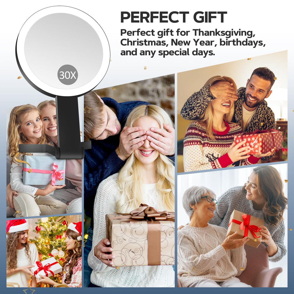 MIYADIVA mirror with USB Type-C charging for easy power