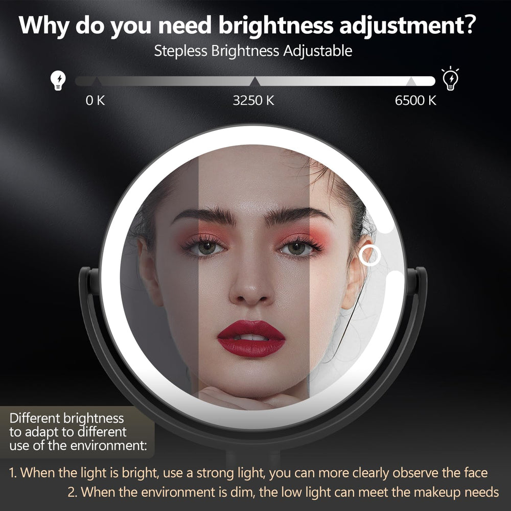 MIYADIVA 80 LEDs provide bright, even illumination