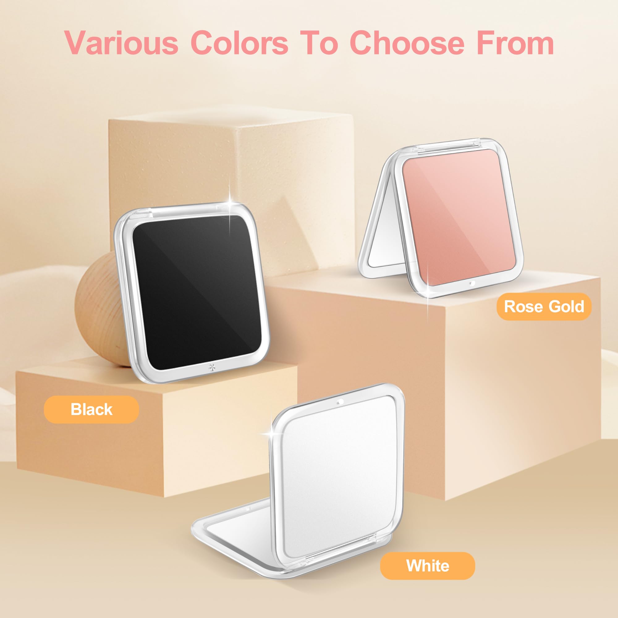 MIYADIVA travel essentials set pairs mirror and tweezers for on-the-go routines