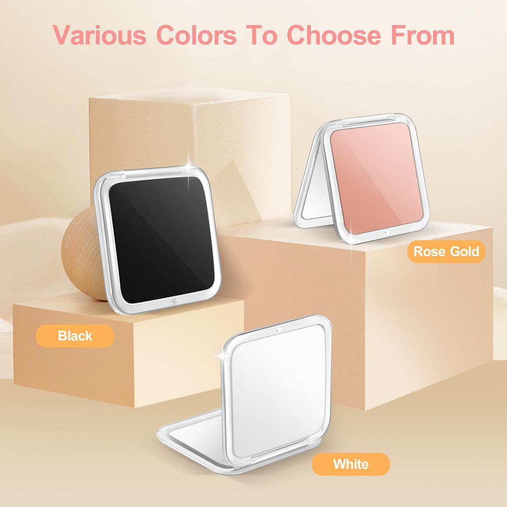 MIYADIVA travel essentials set pairs mirror and tweezers for on-the-go routines