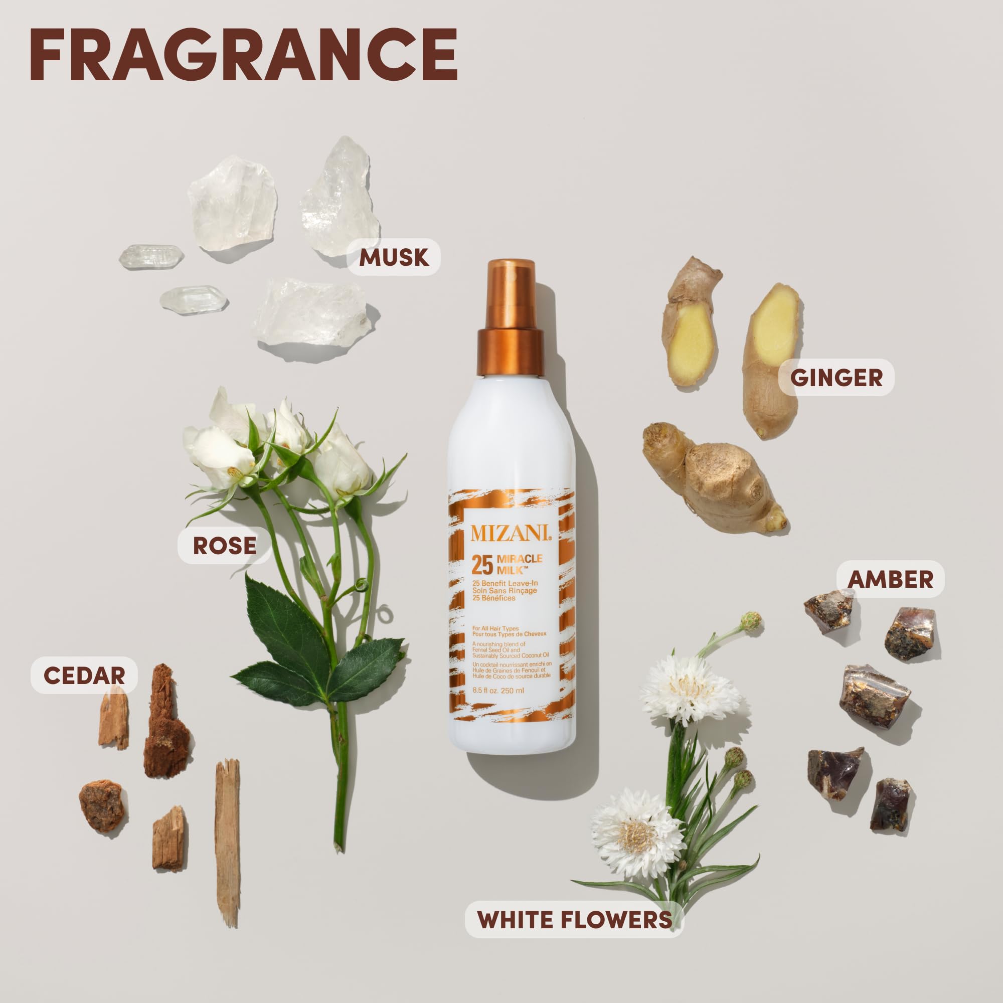 Mizani 25 Benefit Miracle Milk controls frizz on humid days