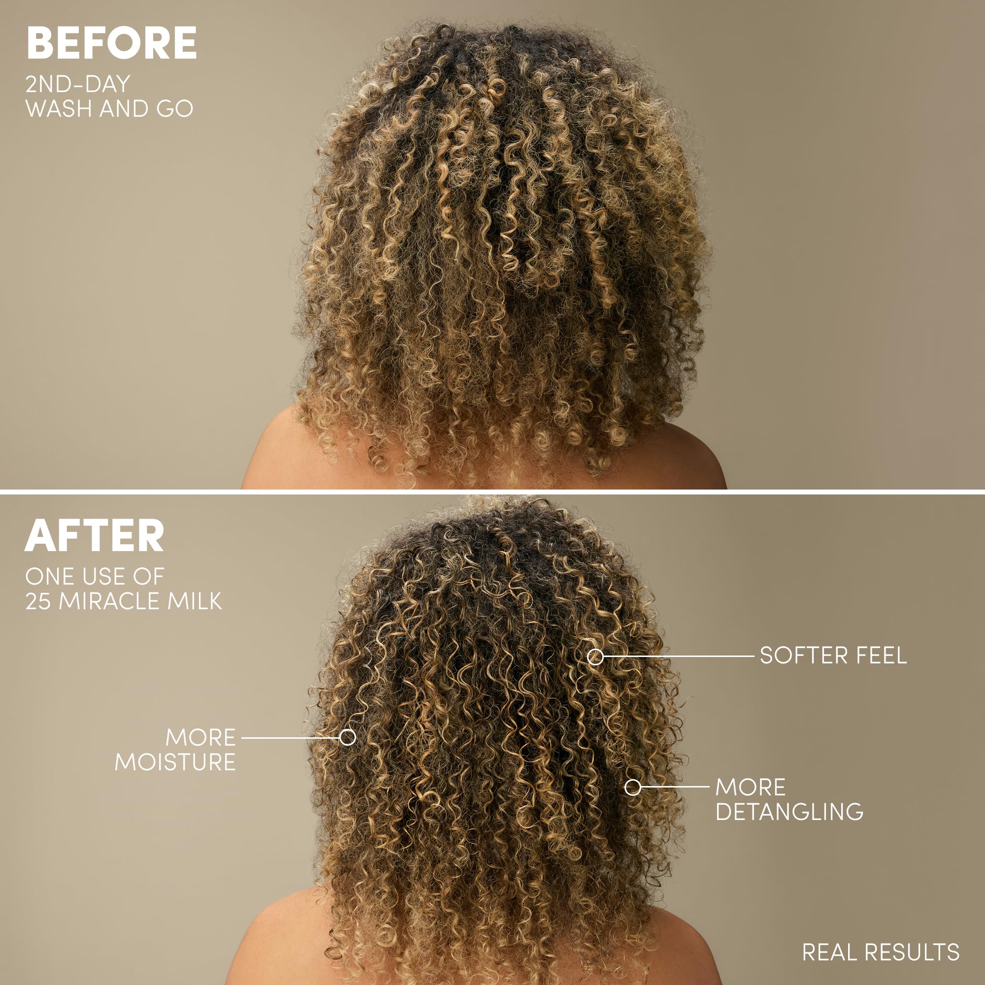 Mizani 25 Benefit Miracle Milk: protección contra calor hasta 450°F