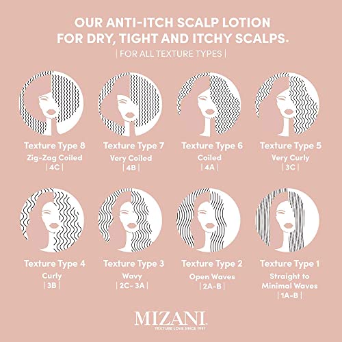 Mizani Braids extensions-use scene showing compatible scalp care