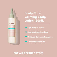 Mizani Menthol Refresh highlighting cooling sensation on scalp
