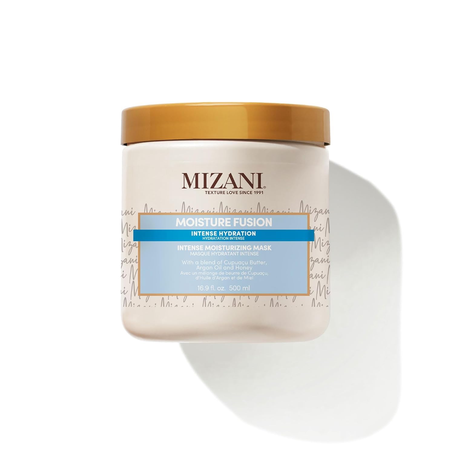 Mizani Moisture Fusion mask creamy texture for lightweight hydration