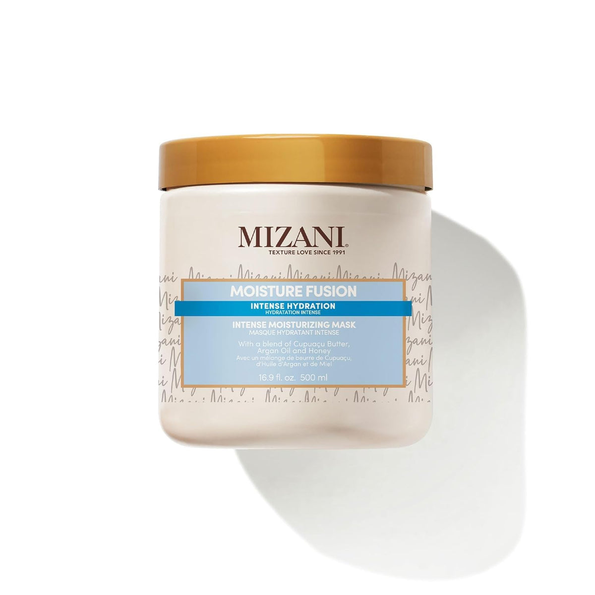 Mizani Moisture Fusion mask creamy texture for lightweight hydration