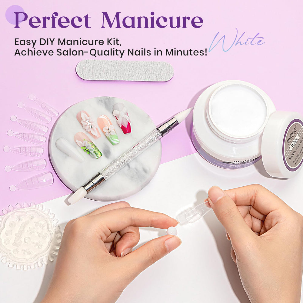 MIZHSE formas de uñas para extensiones rápidas.