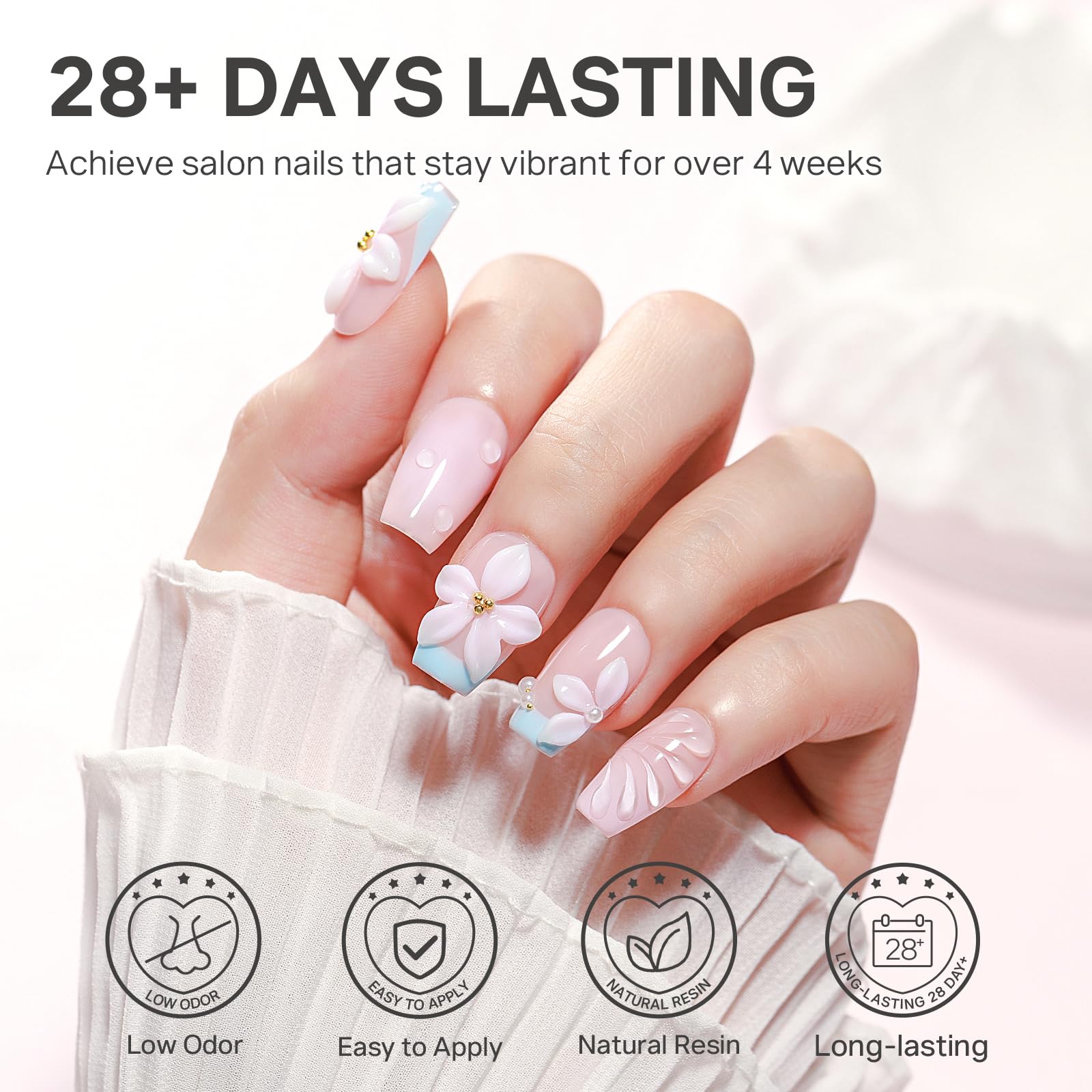 MIZHSE Fórmula Natural No Tóxica: opción saludable para uñas.
