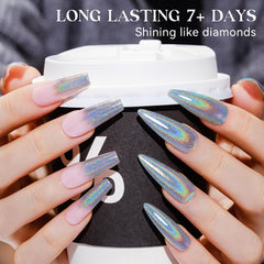 Air-dry formula speeds up manicures without needing a curing lamp.
