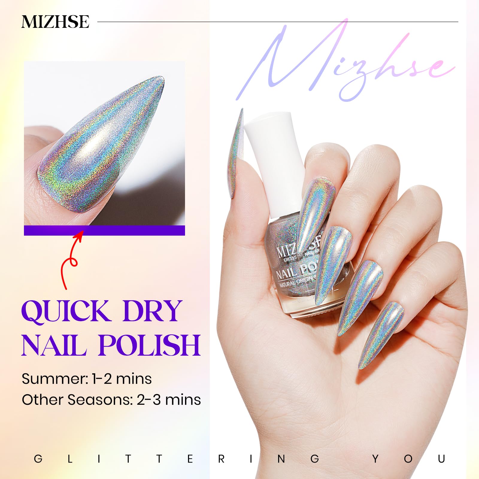 Layer swatch demonstrates deep saturation and smooth, glossy coverage.